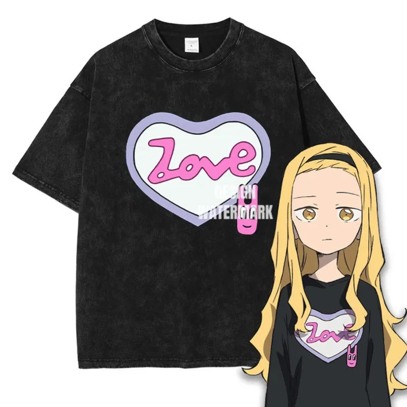 

Y2K Octopus Cracker Sin Tops&Tees T-shirt Washed For Old Printing Us Anime Retro Jiu Shi Jing Cos Short Sleeve Loose Top Tee New