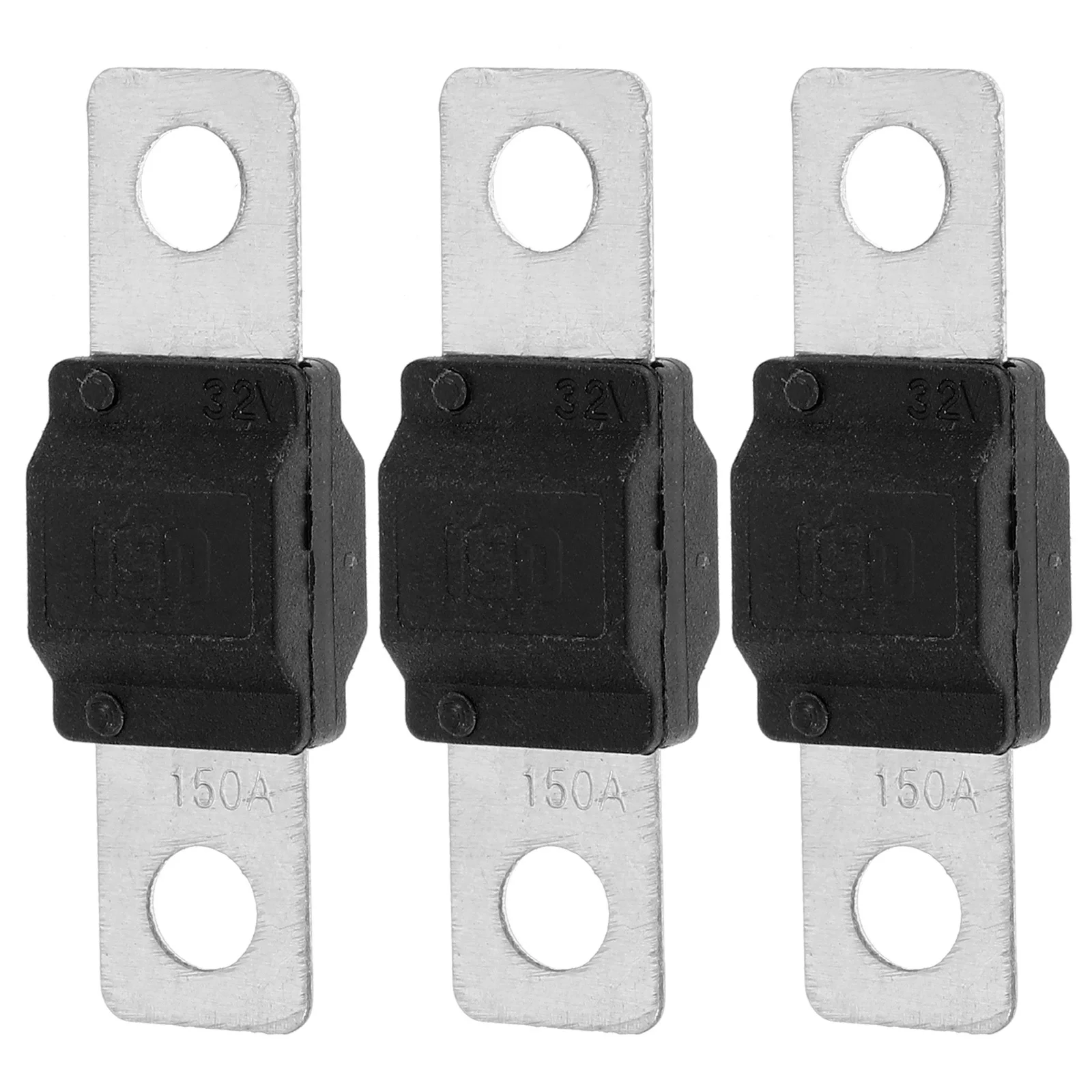 

3pcs Mini Bolt-On 150A Automotive Replacement Car Boat Rv Fuse Durable Compact Easy Install Vehicle Electrical Protection