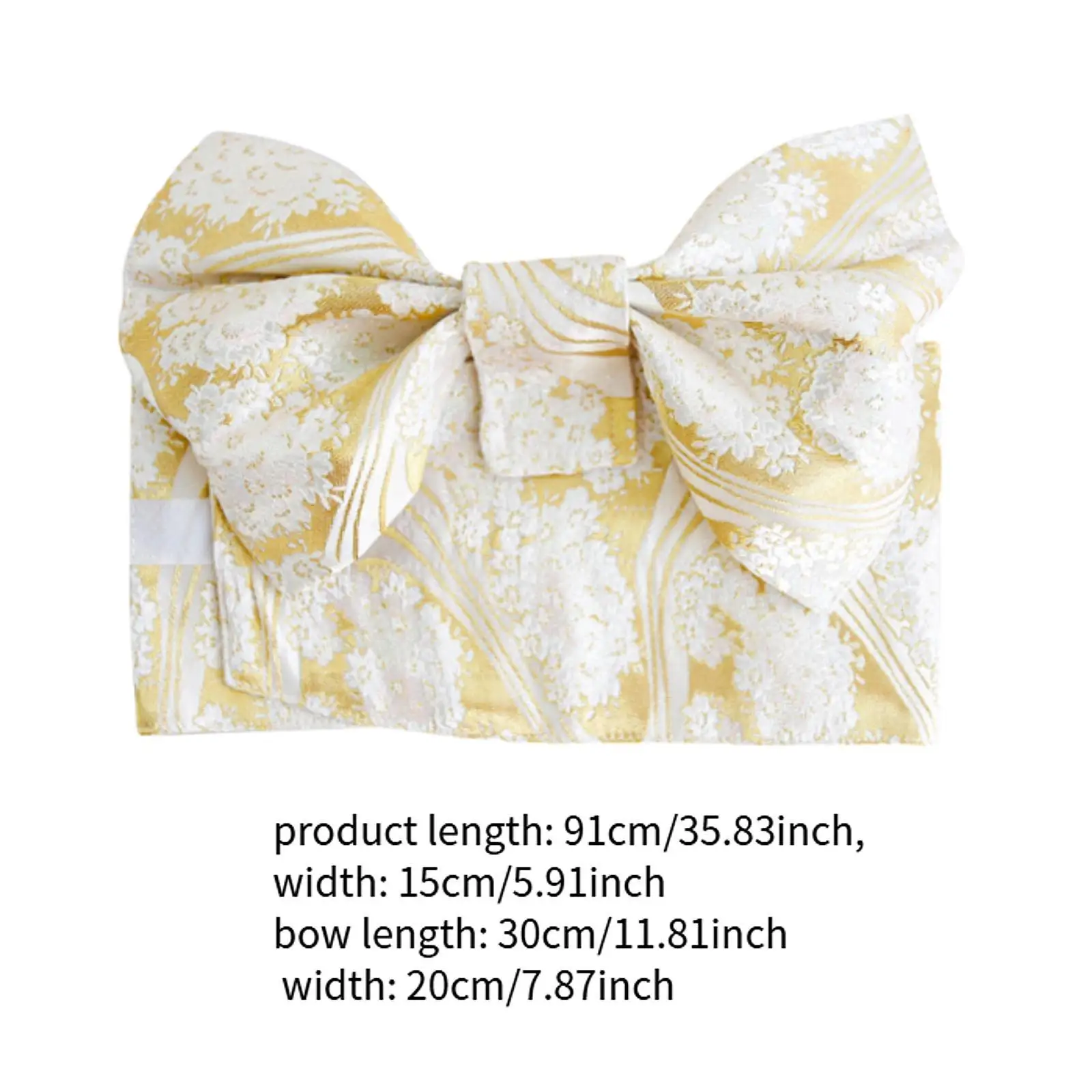 Cinturón de lazo de kimono japonés, lazo tradicional fácil de poner para niños para boda