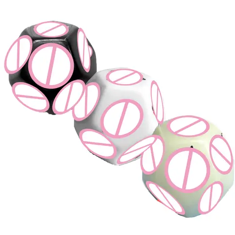 Acrylic /Luminous Night sexx Dice Adult sexxy Toys Adult Games Dice Cube Accessoires Role playingsexxy Toys for Couples