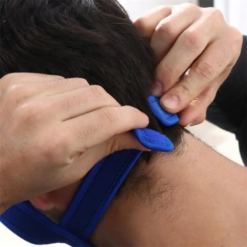 1 Stück Anti-Apnoe-Kinnband, Schlafunterstützungs-Gürtel, Neopren Anti-Schnarch-Kinnriemen, Verstellbares Schlafhilfsmittel – Detail 7
