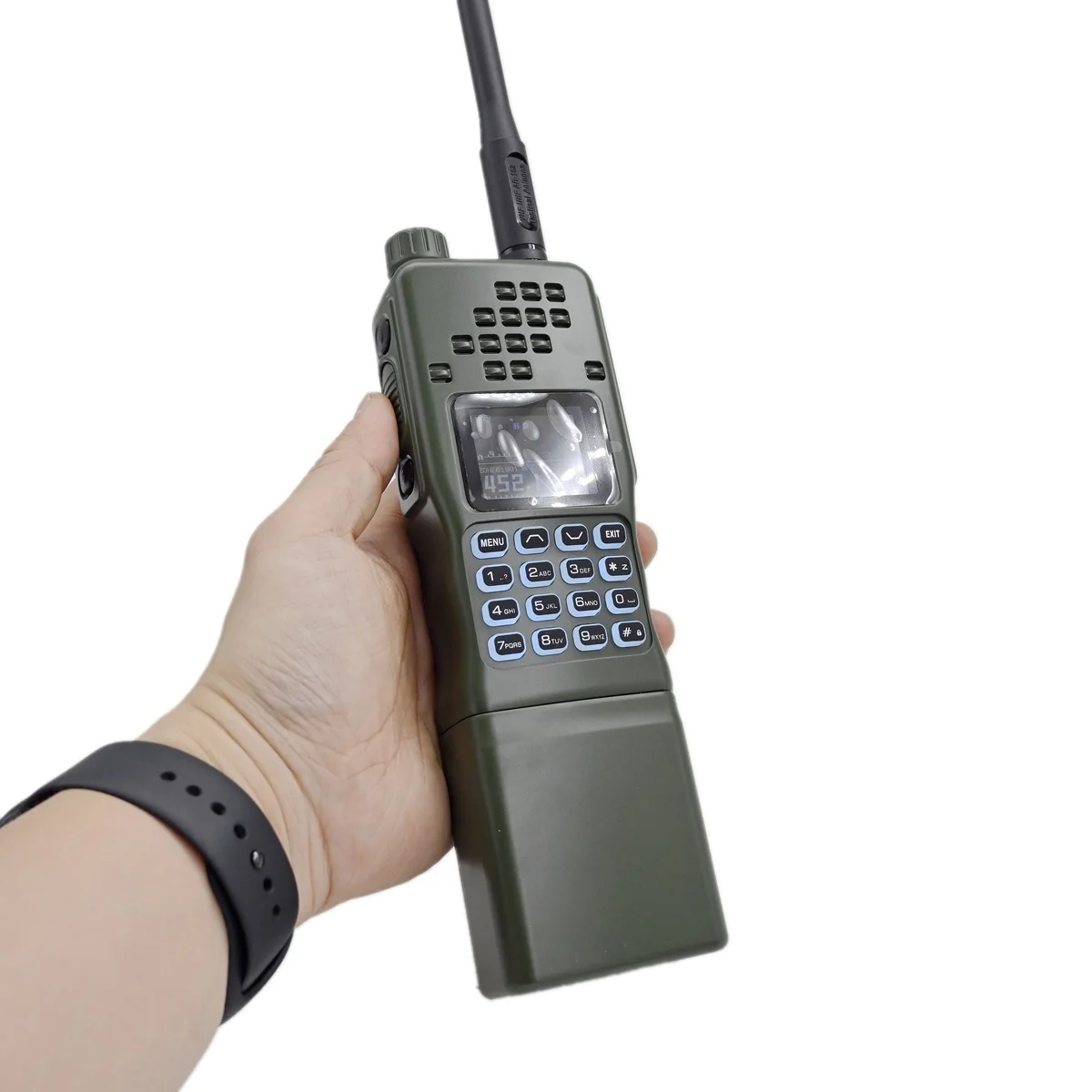 Baofeng AR-152 Pro GPS Walkie Talkie 10W VHF UHF Long Range Military Grade 12000mAh Waterproof Gain Antenna Two Way Radio