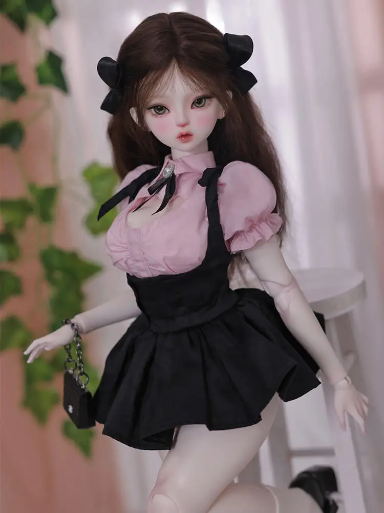 Bjd Doll giovanna 1/4 Charming Dancer Body nuovo Design ottimistico College Sweet Style Big Bust and Hip Slim Waist Ball Jointed Dolls