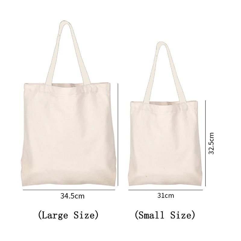 Polarshe Canvas Tote Bags Women Shopping Bag Bridesmaid Gift Trip Shoulder Bag High-Capacity Shopper Bag Handbags