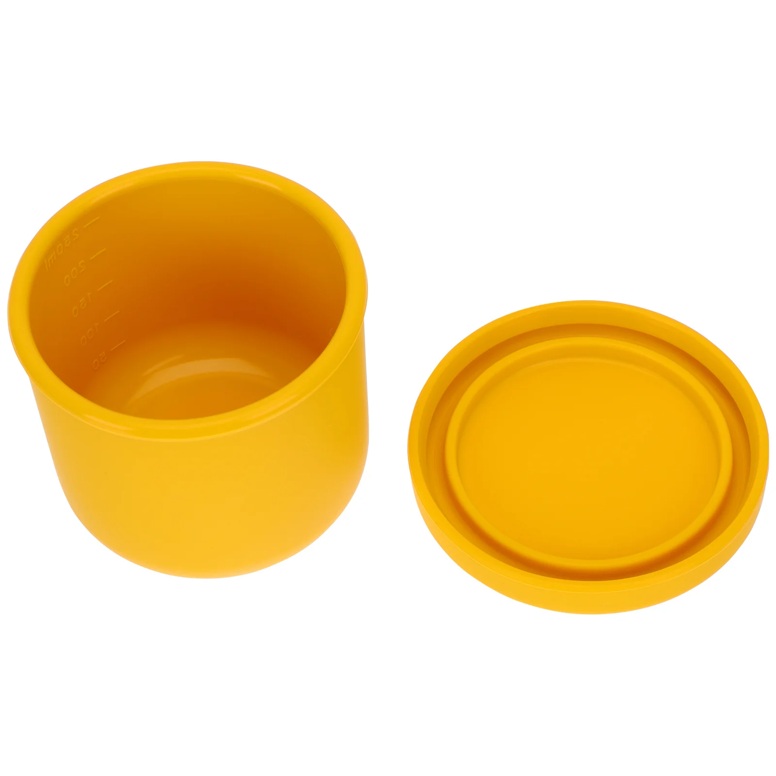 

1pc Silicone Baby Feeding Portable Food Storage Bowl For Kids Use Leakproof Safe Soup Rice Container Baby