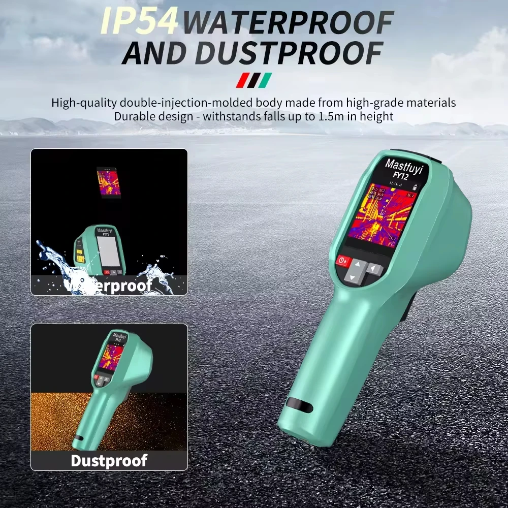 -20℃~550℃MASTFUYI Rechargeable Thermal Imaging Camera Handheld Thermal Imager  Waterproof Dustproof Drop Resistant