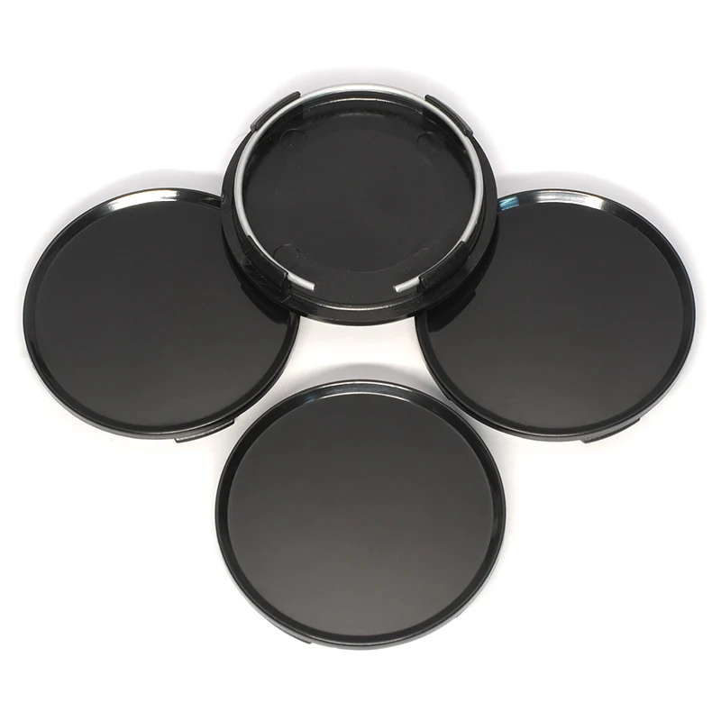 Tapa central de rueda de coche, cubierta a prueba de polvo, Universal, ABS, 63mm (58mm), piezas de repuesto, 4 unidades por lote