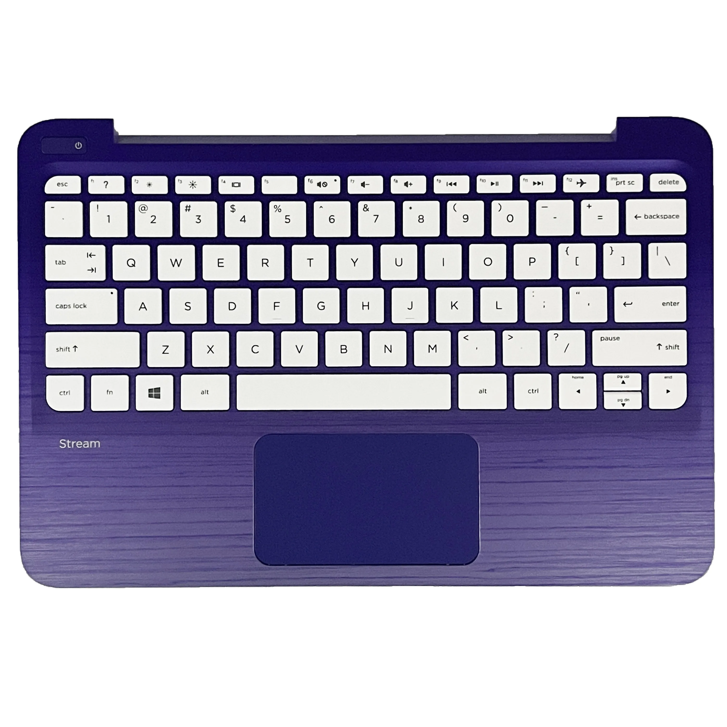 Original novo teclado tailandês dos eua kor para hp stream 11-r pro g2 portátil apoio de mãos superior capa substituição 830802-001 830778-001