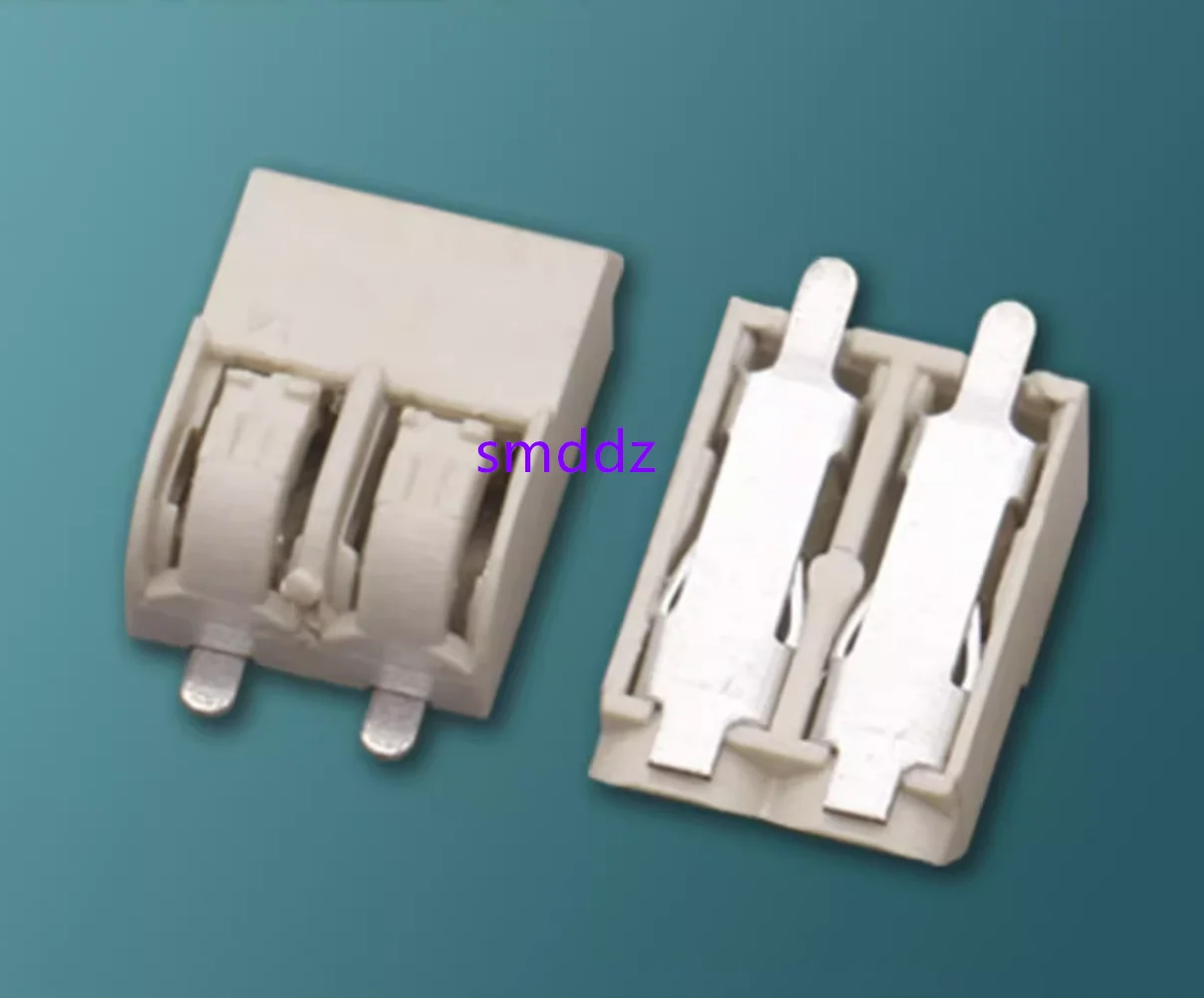 100pcs / LED lamp socket plug connector 2060 type wire connector LED patch terminal press type quick lighting