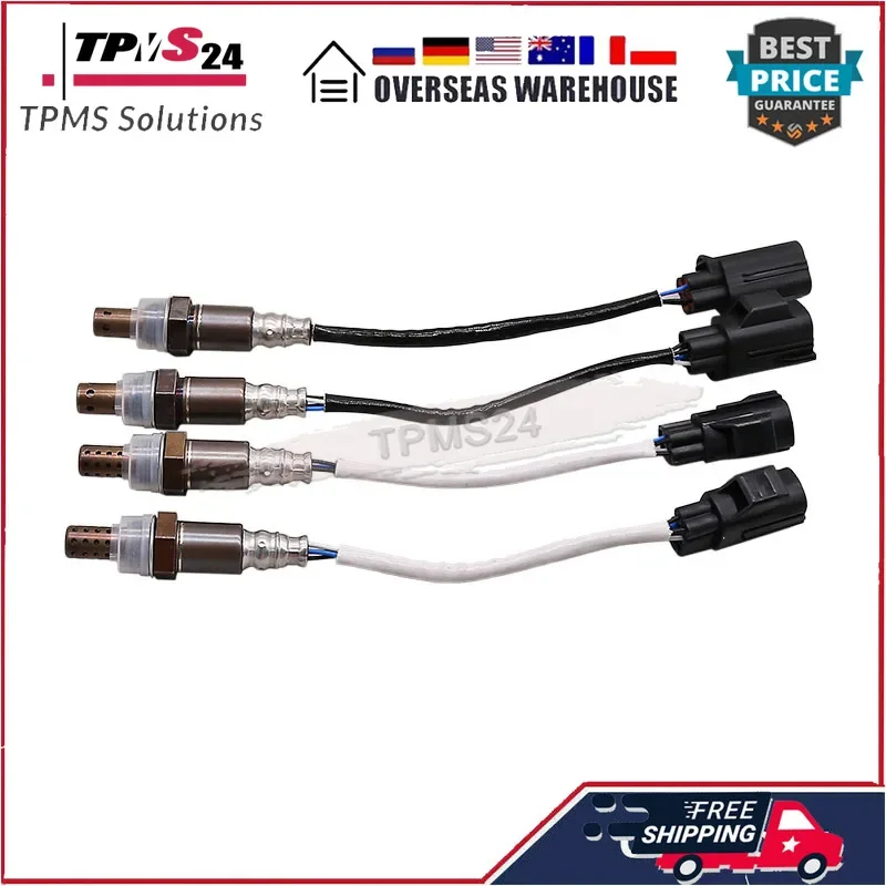 Per Land Rover LR3 Land Rover Range Rover Sport 4 pezzi Upstream & Downnsream Sensore di ossigeno Sensore O2 Sensore Lambda 234-9075 234-4264