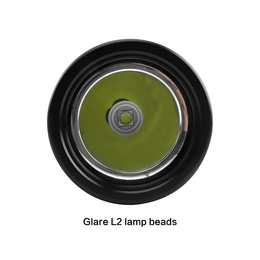 BORUiT DIV01 1050LM Underwater 150m LED Scuba Diving Flashlight IP68 Waterproof Submarine Lantern Diving Light