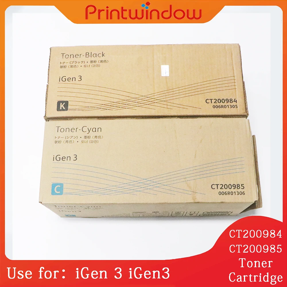 CT200984 CT200985 Original New Toner Cartridge for Xerox iGen 3 iGen3 CT200987 CT200558 006R01305 006R01306 006R01308 006R01206