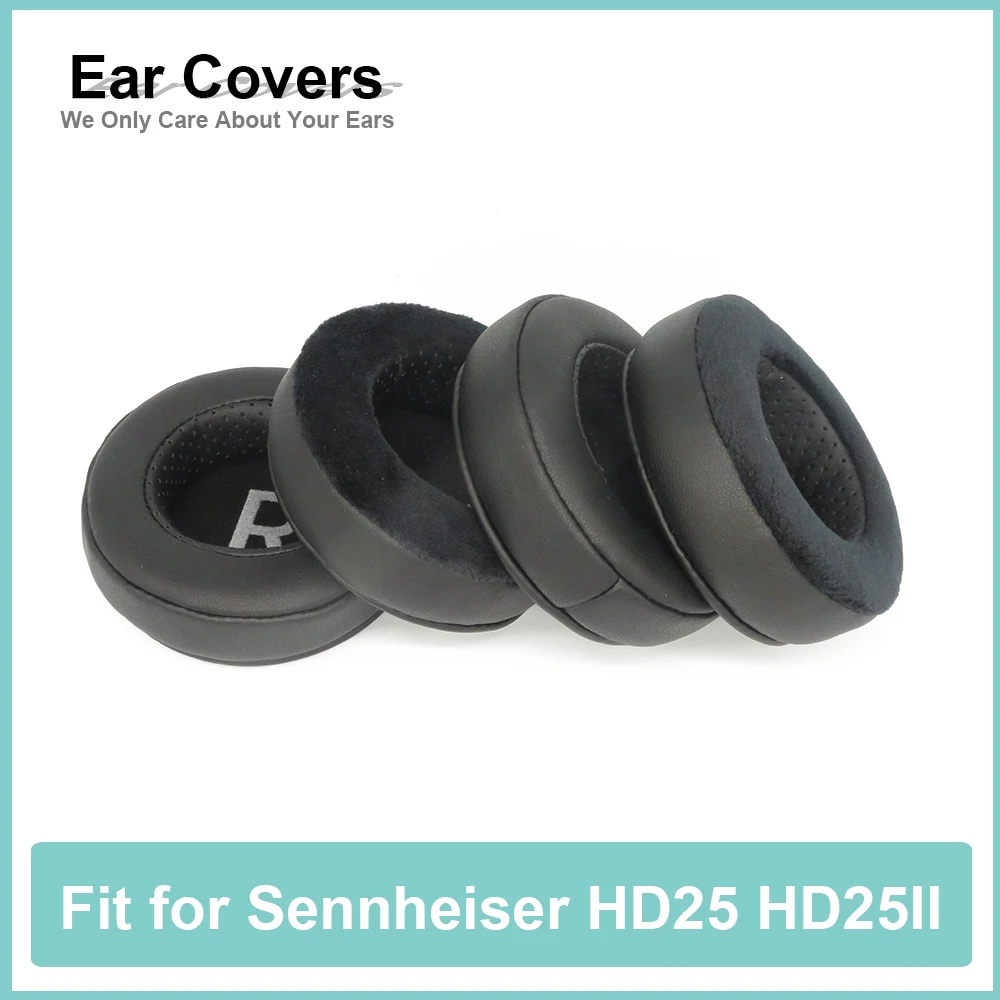 

Earpads For Sennheiser HD25 HD25II Headphone Earcushions Protein Velour Pads Memory Foam Ear Pads
