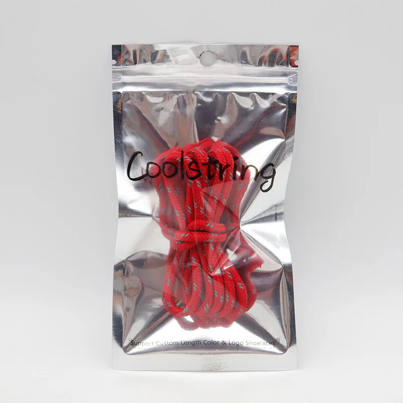 Coolstring Lightin Reflect Shoe Accessory 4.5MM Nice Reflective Shoelace Sneaker Safety Rope Affordable Fashion Objects Durable