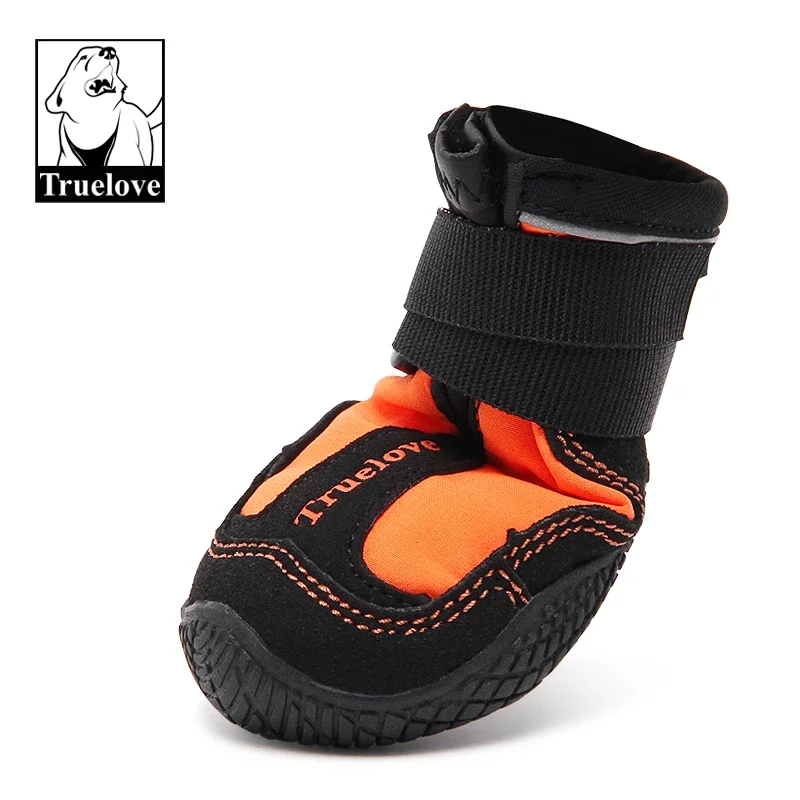 Truelove Pet Shoes TLS4861 3M Reflective Waterproof for Dogs 4Pcs/Set Anti slip Waterproof Pet Boots Warm Paw Protector Shoes