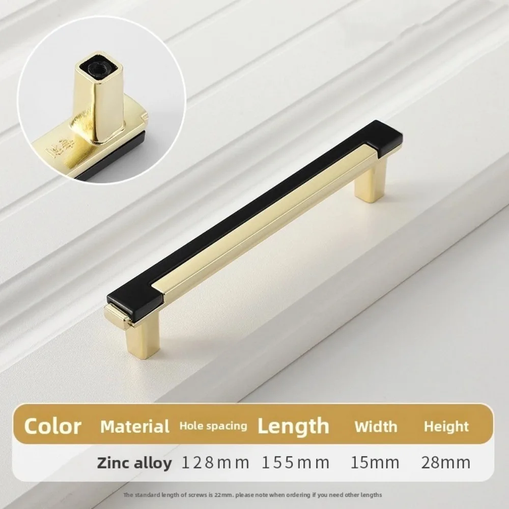 

Роскошный шкаф из цинкового сплава, двухцветные кухонные шкафы, ручки, ящики, фурнитура для шкафа