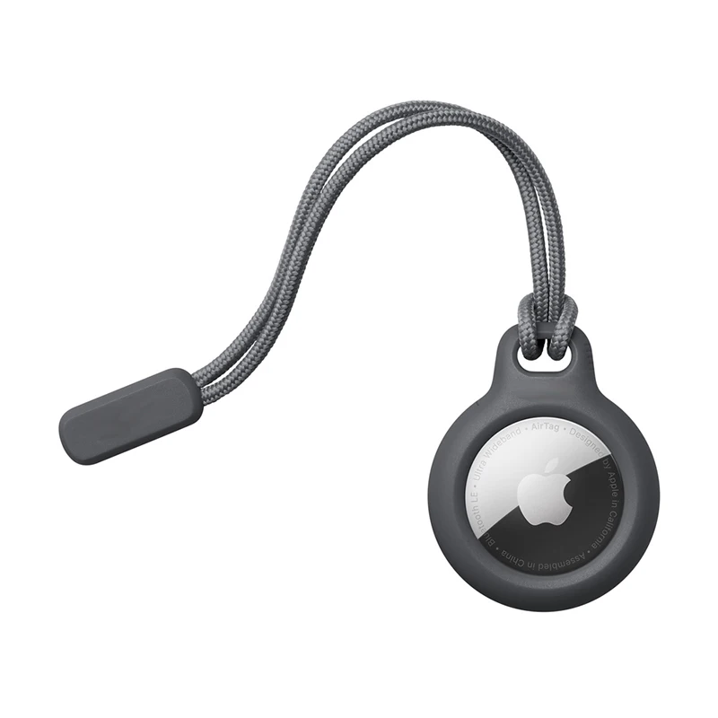 Case for Apple Air tag Holder with Strap, Hard PC Anti-Drop Airtags Key Chain Hard PC AntiDrop Airtags Key Chain Air tag Bumper