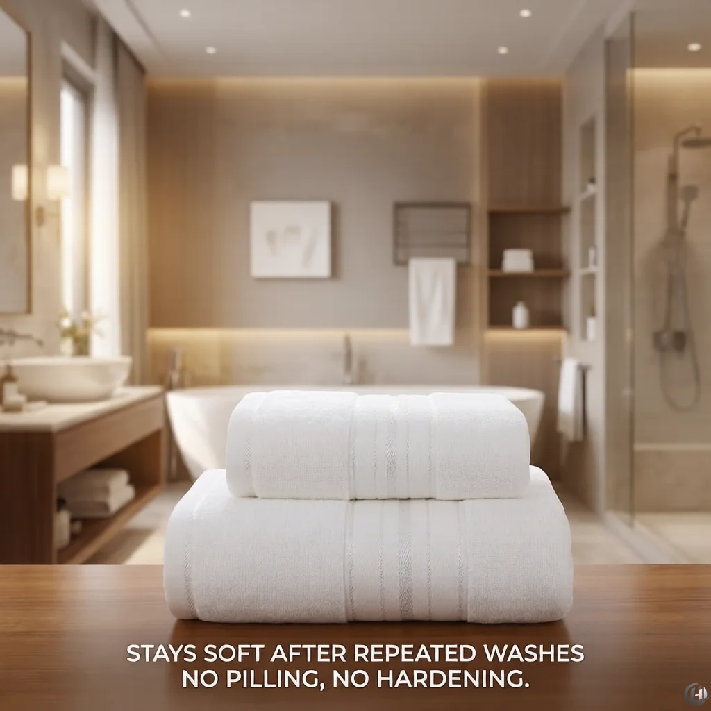 Towels 800 GSM Egyptian Cotton, 2026 New 3 Pack Luxury Bath Towel Set, Ultra Soft Absorbent Quick Dry Hotel Bath Towels (White)