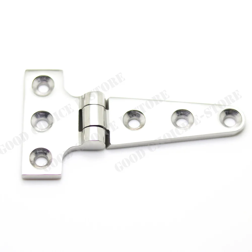 316 Stainless Steel T-Shape Cabinet Door Casting Hinge Hisagra for Marine Boat Yacht Barge Catamaran