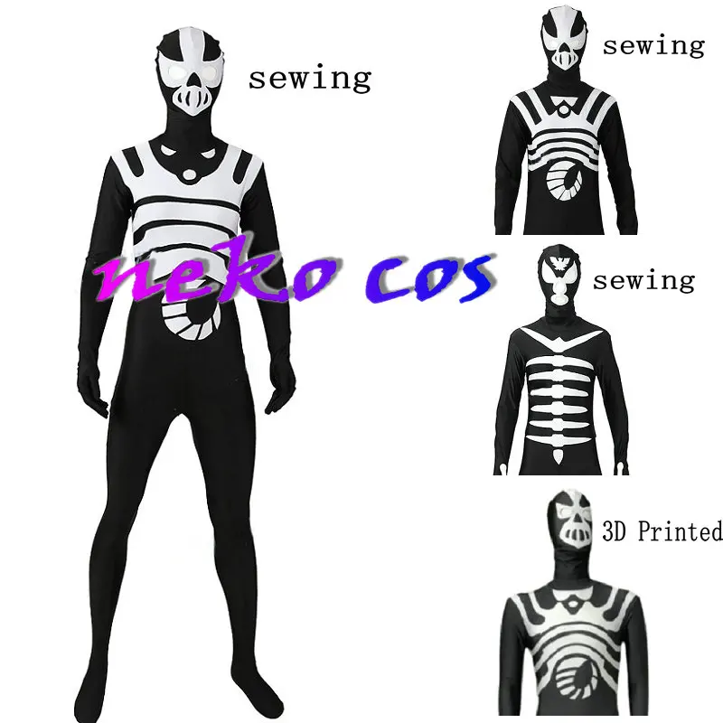 

nekocos Shocker Rider fitting bodysuit jumpsuit sewing 3D Printed Spandex Cosplay customized size