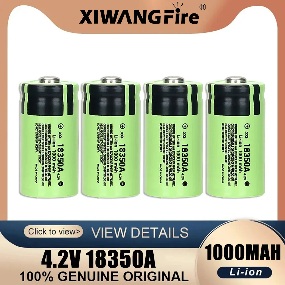 Xiwang fire 1000mah 4,2 v batterie wiederauf ladbare batterien 3c entladung hd cell lithium batterie neues original