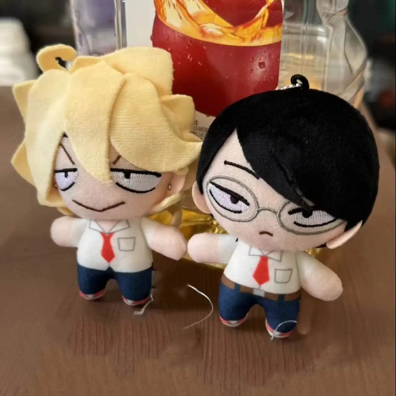 

Stuffed 10cm Anime Doukyuusei Rihito Sajou Kusakabe Hikaru Plushie Classmates Plush Doll Toys Pendants Gifts