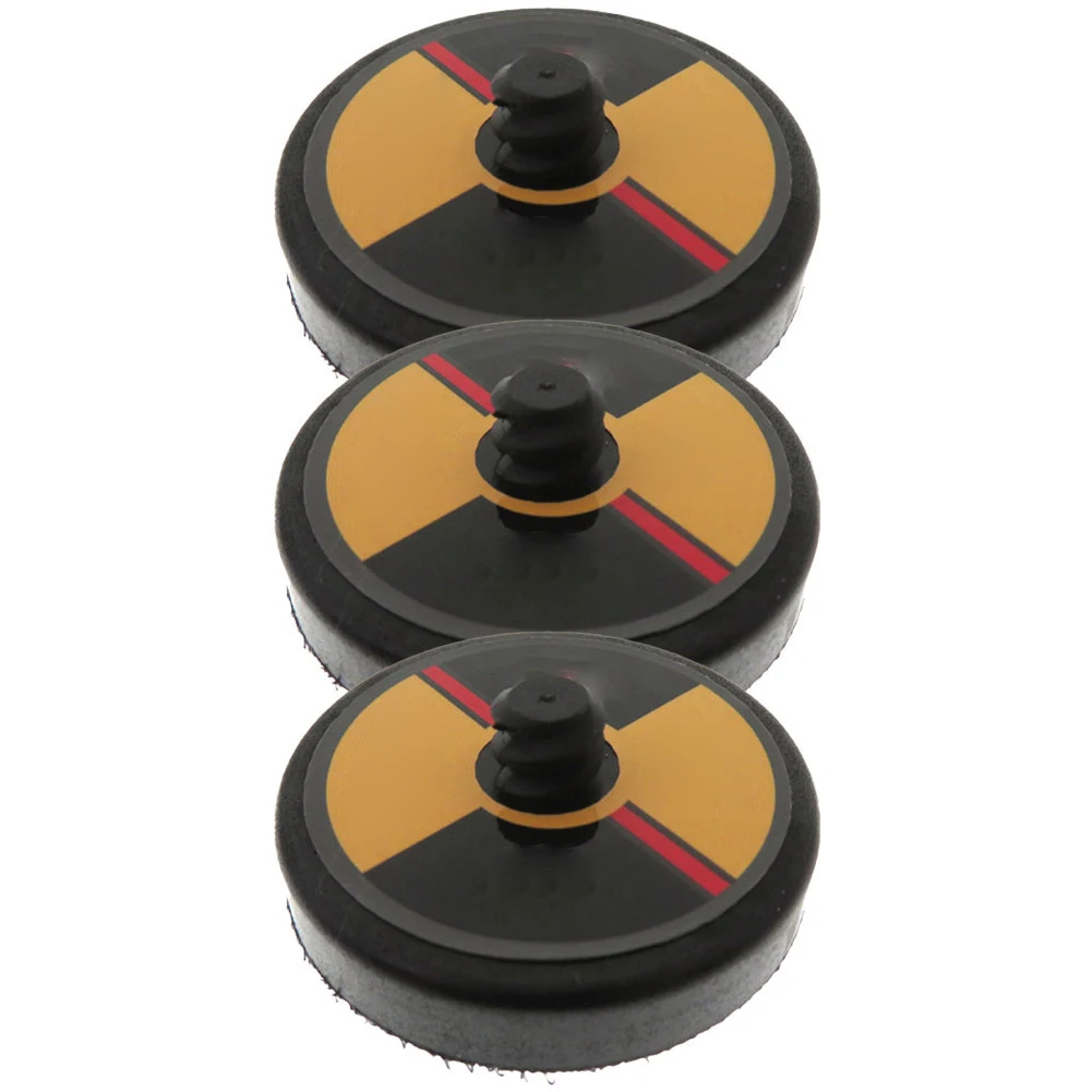 3pcs 2 Inch Sanding Pad Back Plate Spiral Tray With Rubber Layer For Pneumatic Grinder Polishing Discs Industrial Tools