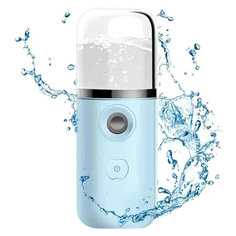 Nano Mister Mini Portable Nano Ionic Mist Sprayer Usb Rechargeable Mini Facial Steamer For Eyelash Extensions Skin Care Face &