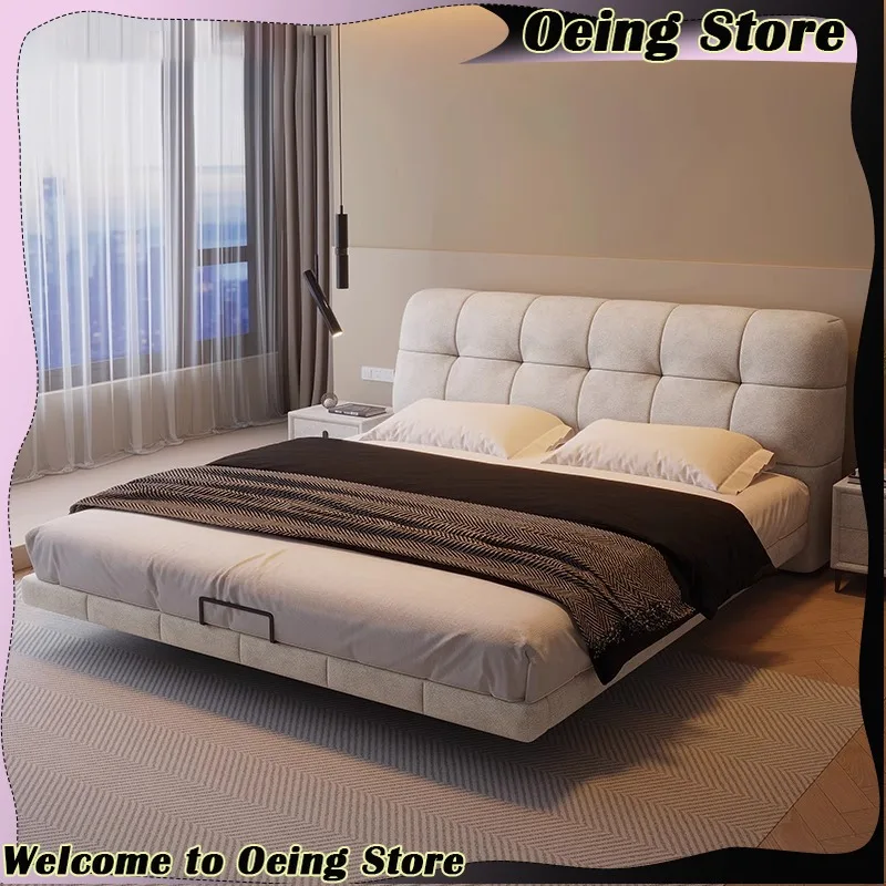 

Nightstands Japanese Bed Luxury Fancy Lounge Sleeping Bed Headboards Queen Muebles Para El Hogar Bedroom Furniture Accessories