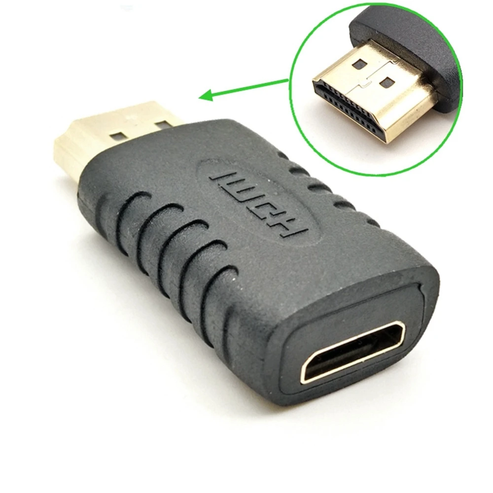 

Mini HDMI Compatible Female to HDMI Plug Adapter Converter Gold Plated Connector Cable for HDTV 1080p Xbox