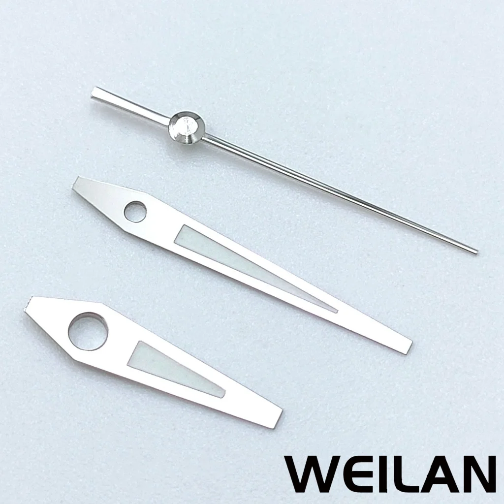 Fit NH35 NH36 7S26 7S36 4R35 4R36 Movement Silver Watch Hands
