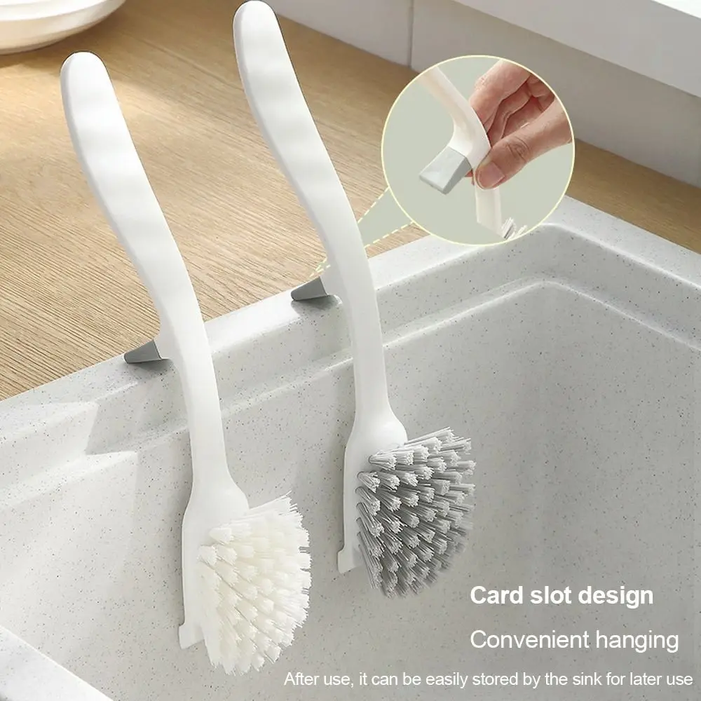 Multifunctional Kitchen Brush Long Handle Pan Pot Brush Dish Bowl Washing Cleaning Brush Household Kitchen Clean Tools