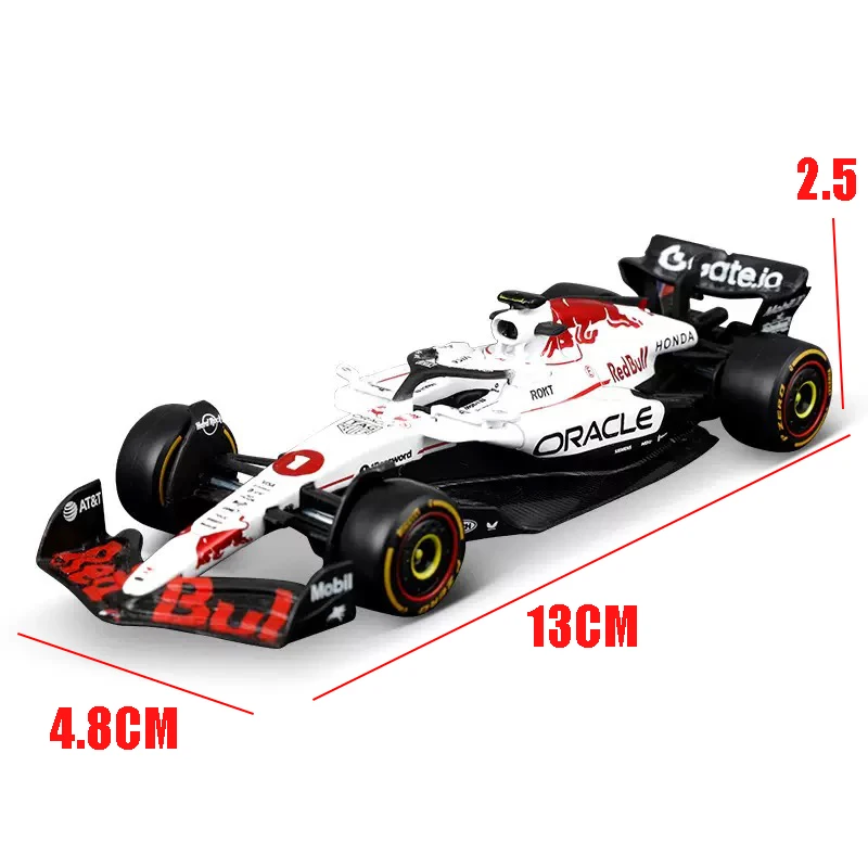 Bburago 1:43 F1 Red Bull RB21 2025 Station japonaise # 1 Verstappen # 22 Yuki Tsunoda alliage voiture moulé sous pression modèle jouet à collectionner