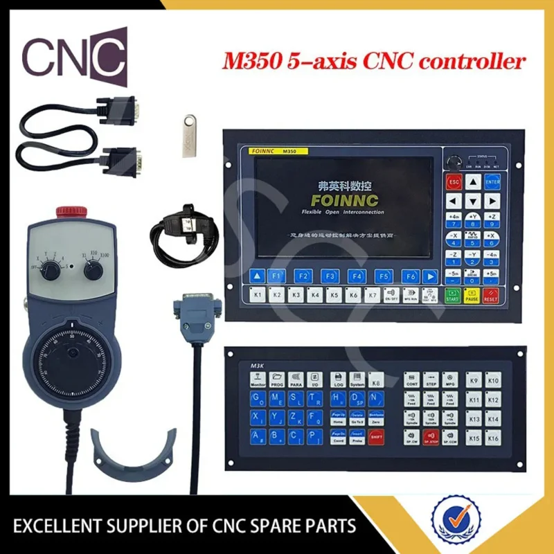 Upgraded version of M350 5- CNC machining controller 4-axis motion control system ATC extended keyboard electronic handwheel