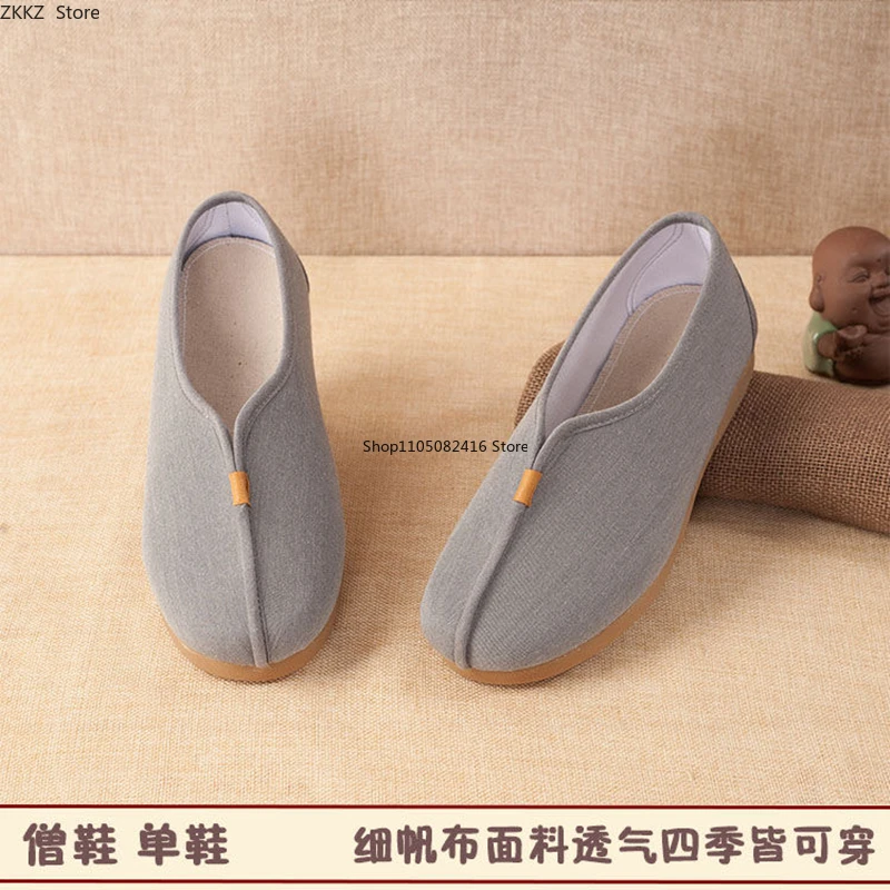 شاولين الراهب الكونغ فو أحذية فنون الدفاع عن النفس الووشو التايكوندو البوذية لوازم رجل روهان أحذية تأثيري الأحذية #2