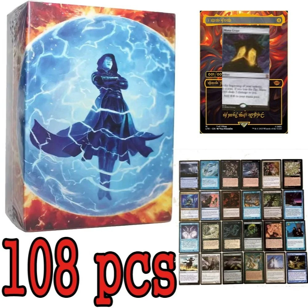 High Quality Hot Sell NO. 108M1 MTG Proxy Cards 108pcs Magic The Gathering Cards P9 Dual Land Fetch Land Shock Lands Blue Core
