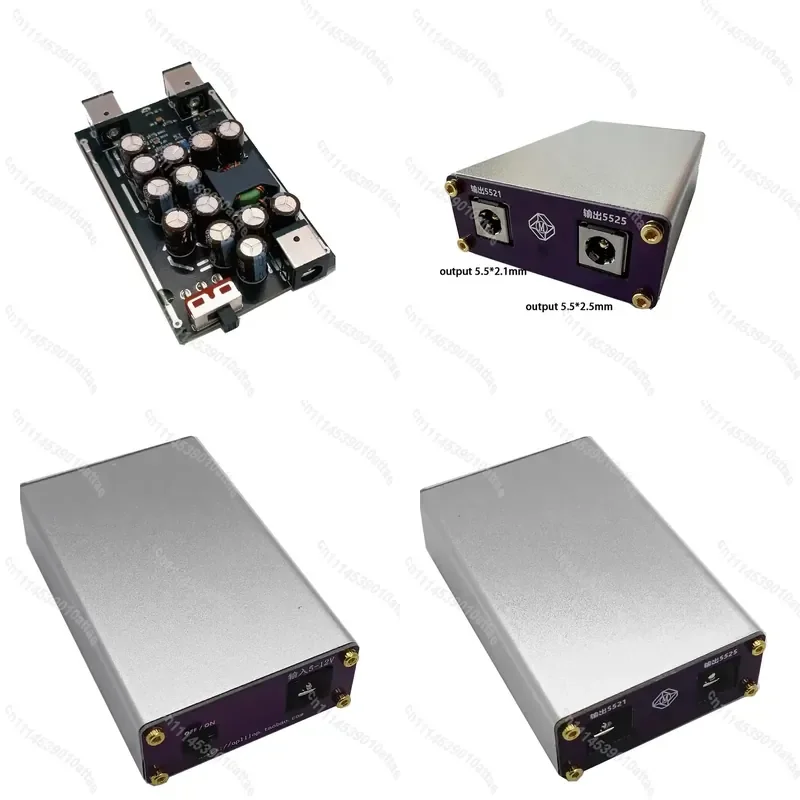 Compatible With LT3080 Chakra Switching Power Supply Purifier 5V-12V 2A Input for Amplifier DAC Audio Filter Module
