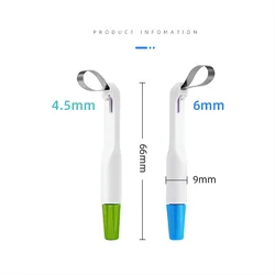 Soporte de bandas de matriz ajustables dentales, sistema de matrices desechables, abrazaderas, diente de Metal profesional, preformado, 4,5mm, 6mm, odontología