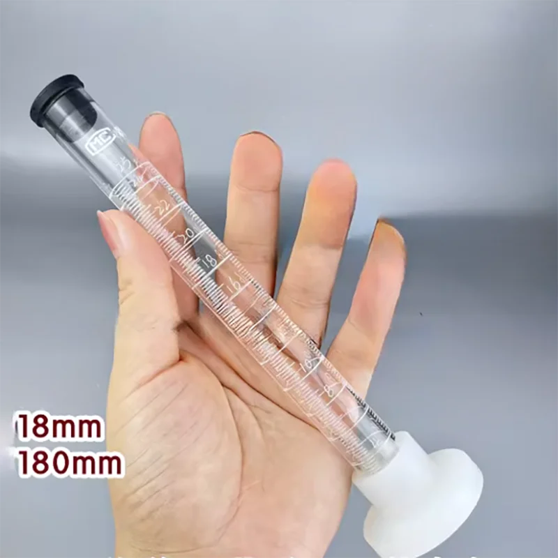25ml glass measuring cylinder three-sided graduated density tube measuring instrument measuring cylinder
