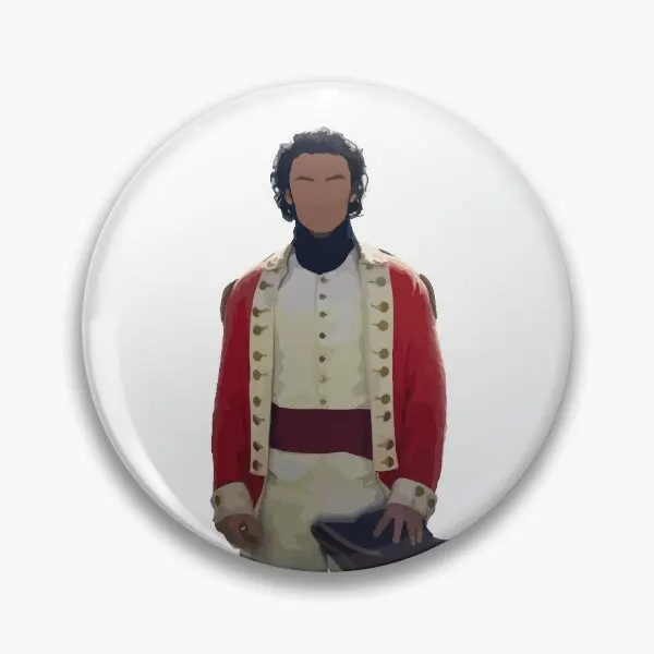 Ross Poldark Redcoat  Soft Button Pin Women Metal Lover Collar Hat Funny Jewelry Decor Cartoon Fashion Clothes Cute Brooch Gift