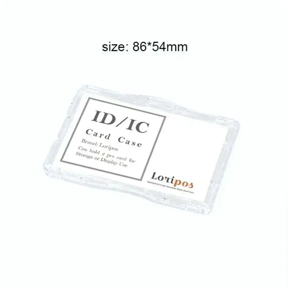 

Business Id/ic Badge Card Holder Case Tranluscent Card Exhibition Use Case With Lanyard Nursing Porta Bedge For Admission