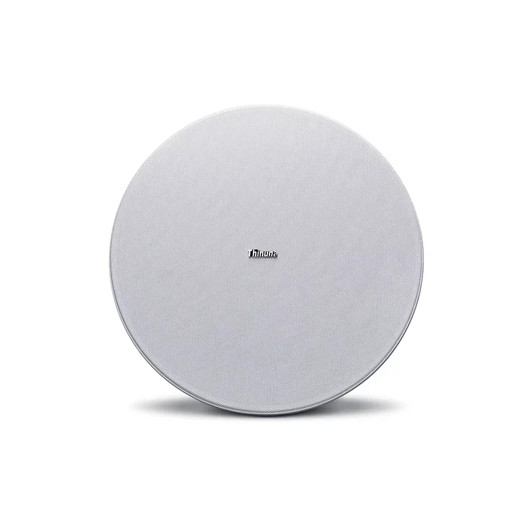 Thinuna MS-8L II High Quality Hifi Sound Rimless 8 Inch 100W 8 Ohms Coaxial Fixed Impedance Ceiling Speaker for PA System