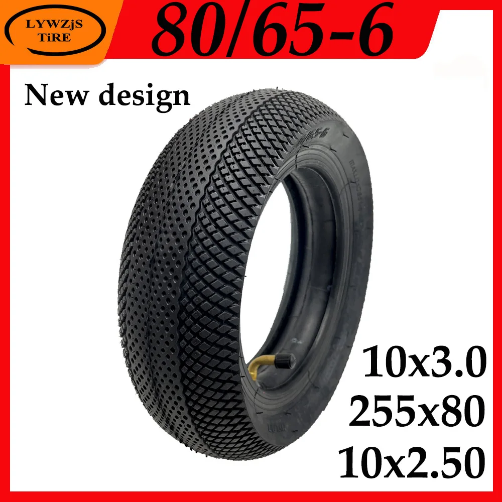 80/65-6 Tire Inner Outer Tyre for Kugoo M4 Pro Quick 3 Zero 10X Electric Scooter 10x2.50/3.0 255x80 Replace Tire