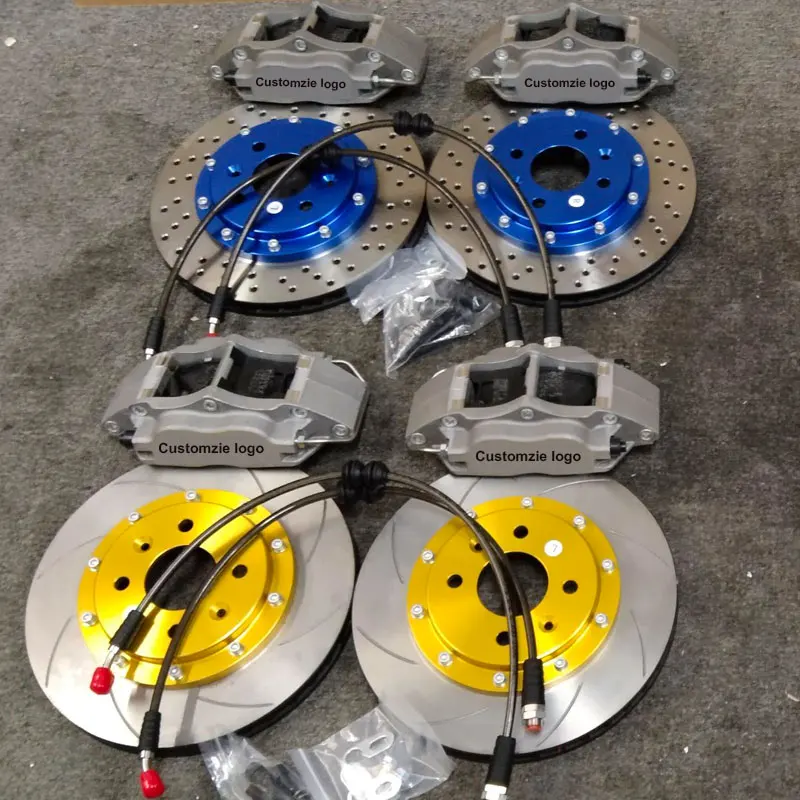 

Factory OEM 4 Pot Big Brake Caliper 300*28mm Disc Kits Front Rear Wheels 17in 18in for VW tiguan 2012