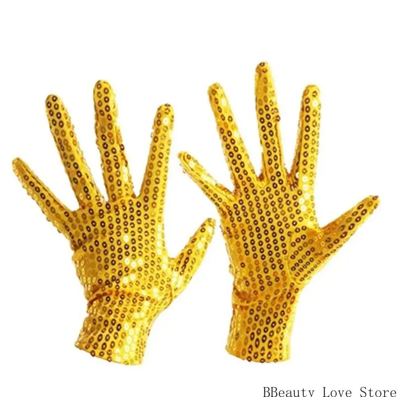 Tańca Star Costume Sequins Hat, Ceivins Rękawiczki, krawat, okulary przeciwsłoneczne, Halloweenowe Cosplay Rekwizyty dla