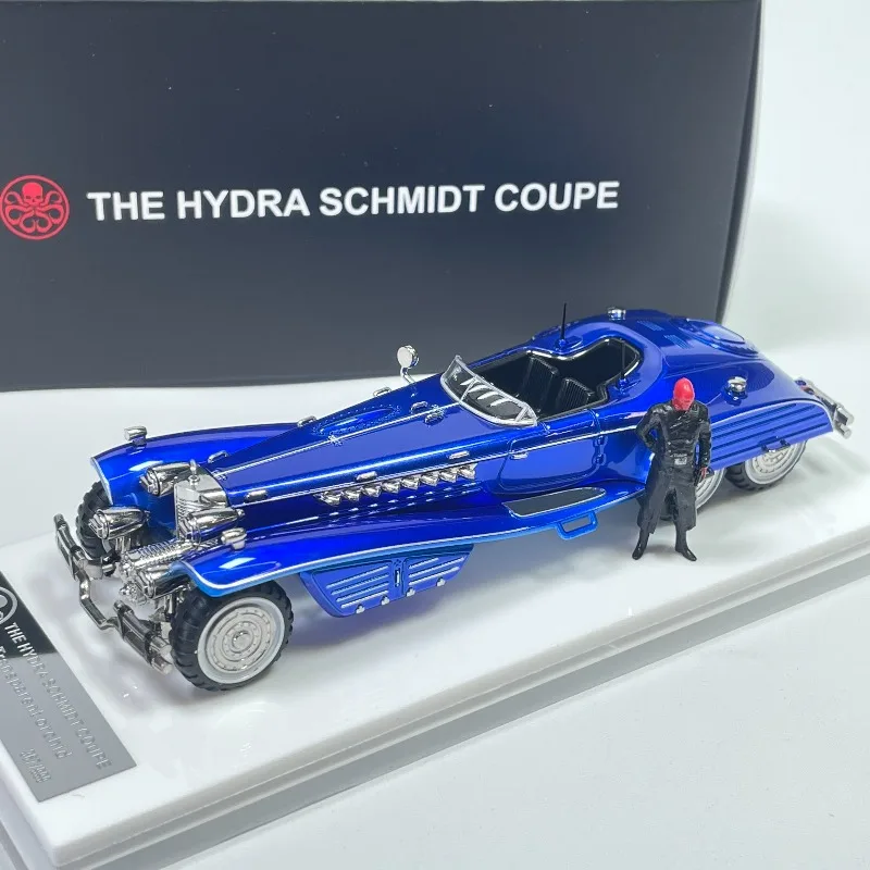 Picture 5: WM 1:64 Scale Diecast Alloy Car Model New Hydra Schmidt V16 Sports Car Exquisite Fine Detailed Collectible Replica Perfect Gift