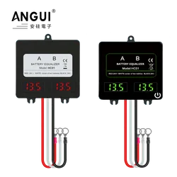 ANGUI HC01 Battery Equalizer Lead Acid Batteries Voltage Balancer Lead acid Battery Charger Regulator Serial 2S Active