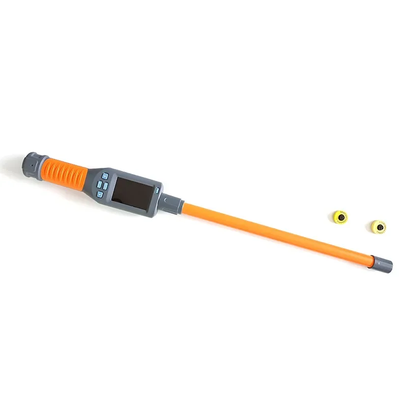 134.2Khz/125Khz RFID Ear Tag Reader Handheld Microchip Scanner Animal Long Stick Reader