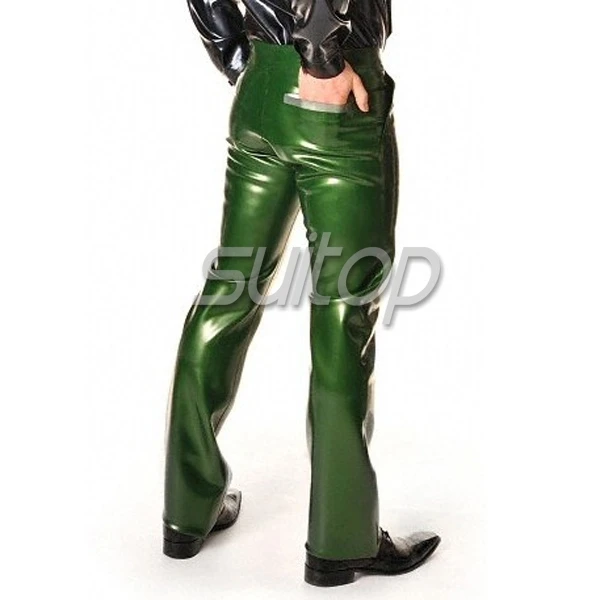 

rubber latex jeans trousers