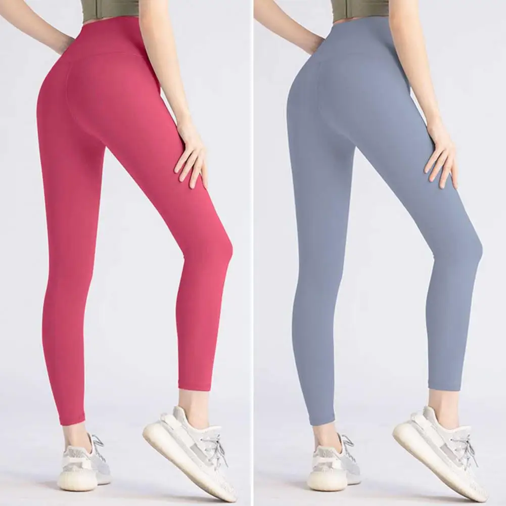 Women Yoga Pants High Waist Tummy Control Butt-lifted Skinny Elastic Skinny Jogging Exercise Lady Sports Yoga Pants